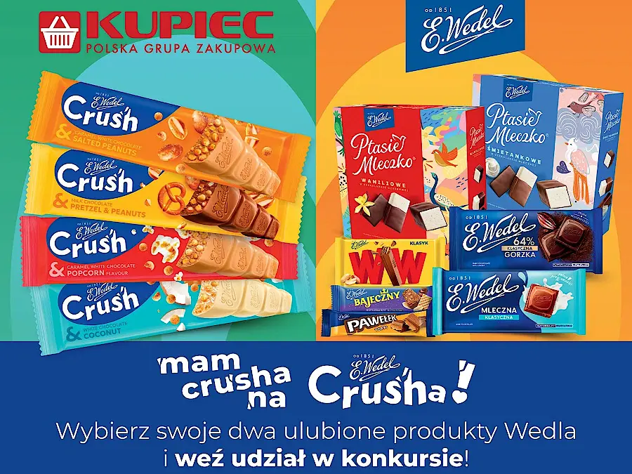Konkurs Kupiec Mam crusha na Crushsa