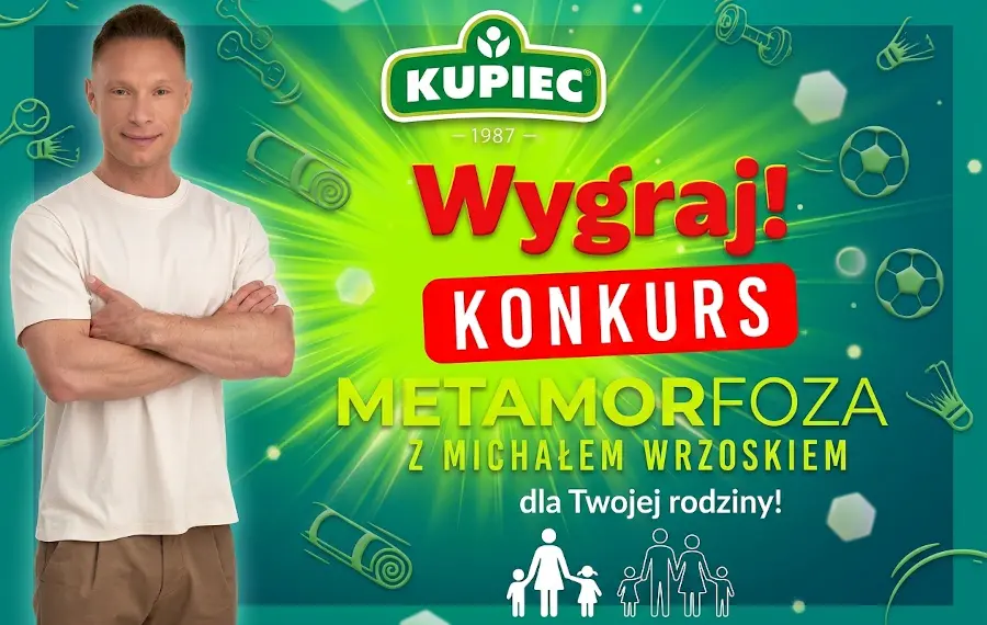 Konkurs Kupiec Metamorfoza z Michałem Wrzoskiem baner