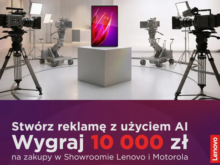 Konkurs Lenovo na Facebooku Reklama AI 2.0