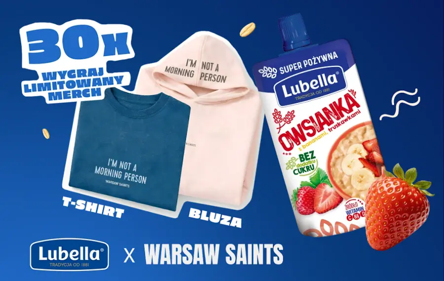 Konkurs Żabka Odzyskaj spanko z Lubella baner