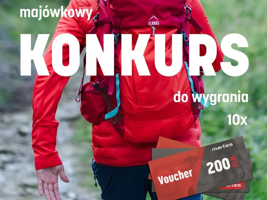 Konkurs na Instagramie Aktywna Majówka z Martes
