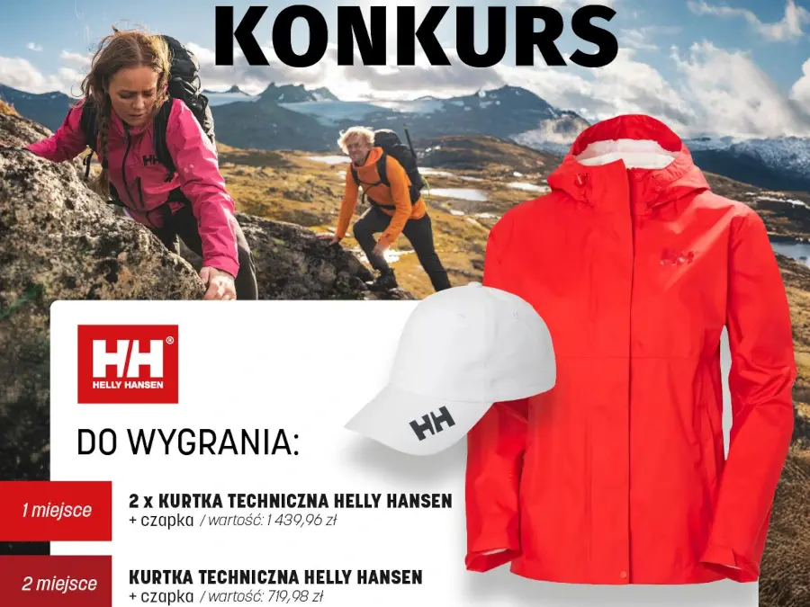 Konkurs na Facebooku Wiosna z marką Helly Hansen
