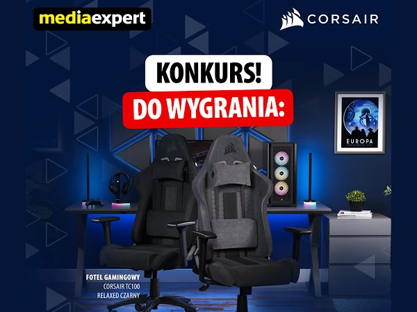 Konkurs Media Expert na Facebooku Fotel Corsair