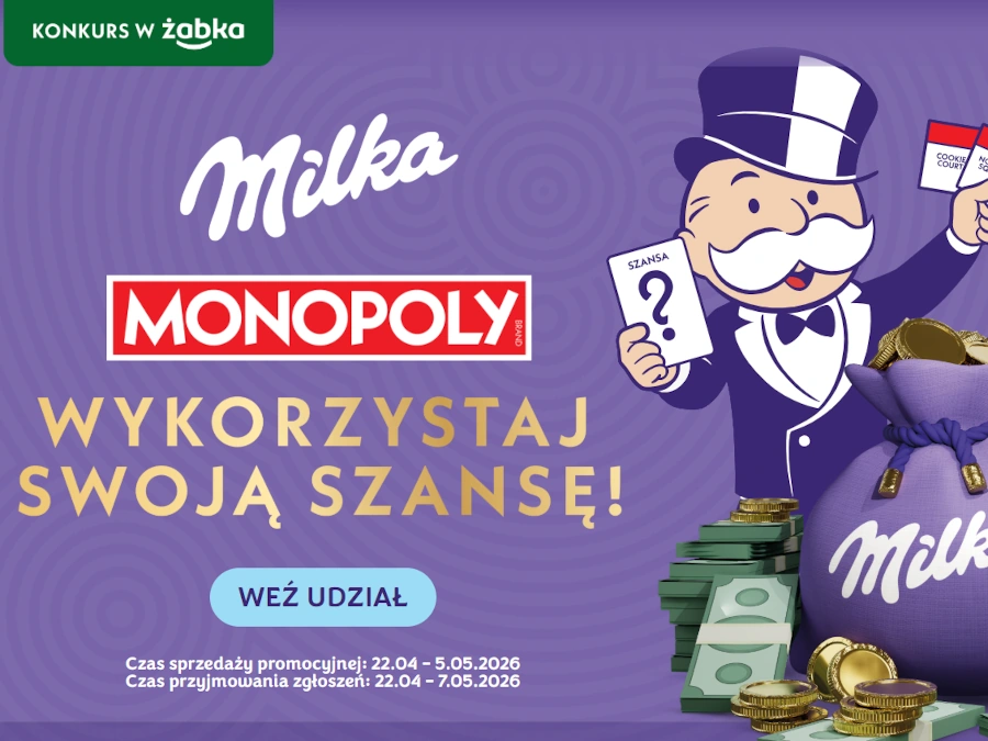 Konkurs Milka Monopoly w Żabce