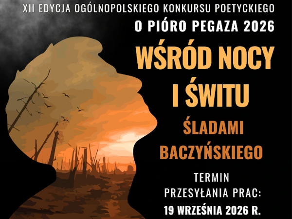 Konkurs poetycki O Pióro Pegaza 2026