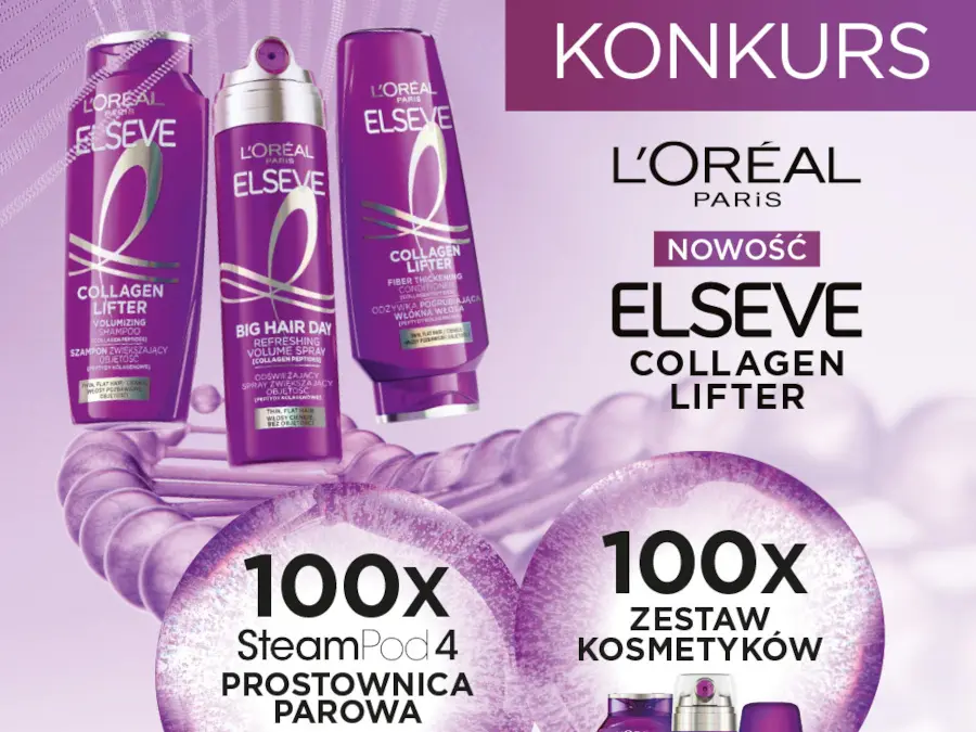Konkurs Rossmann Odkryj Elseve Collagen Lifter