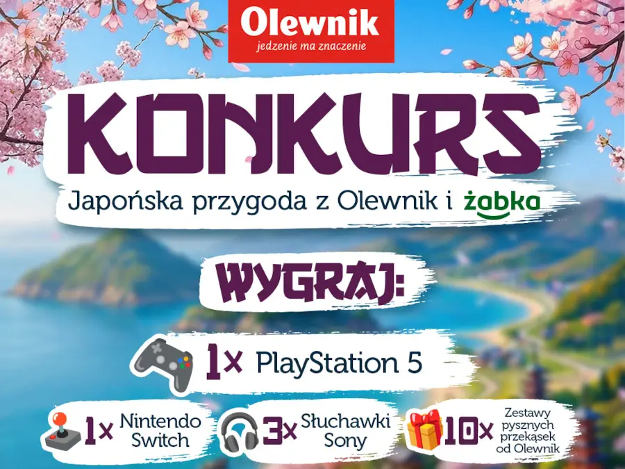 Konkurs Japońska przygoda z Olewnik i Żabką