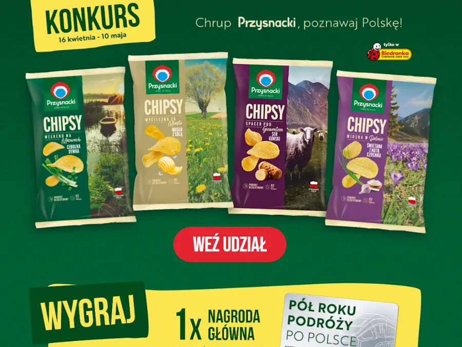 Konkurs Przysnacki w Biedronce Polska inspiruje
