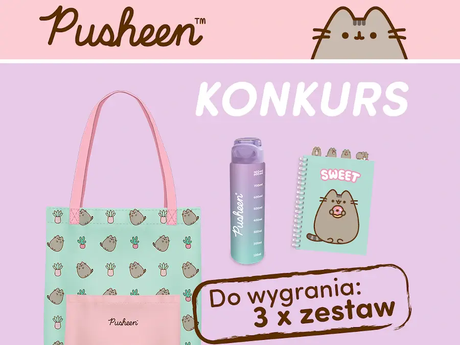 Konkurs Bambino na Facebooku Wiosenny mood z Pusheen