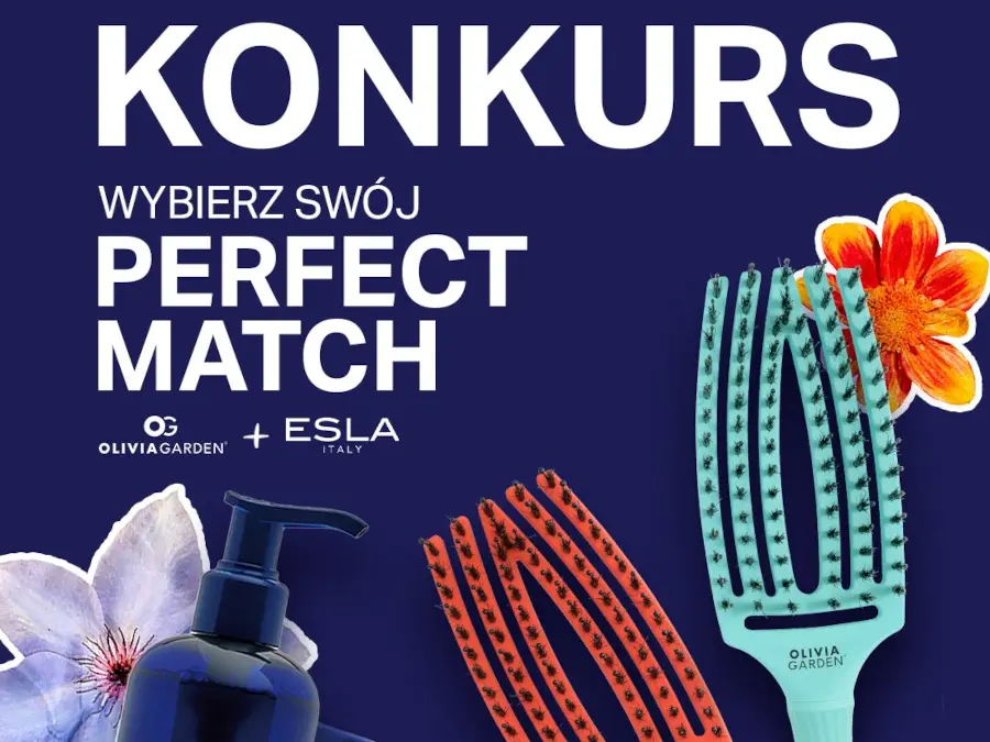 Konkurs na Instagramie Perfect Match Olivia Garden x Esla