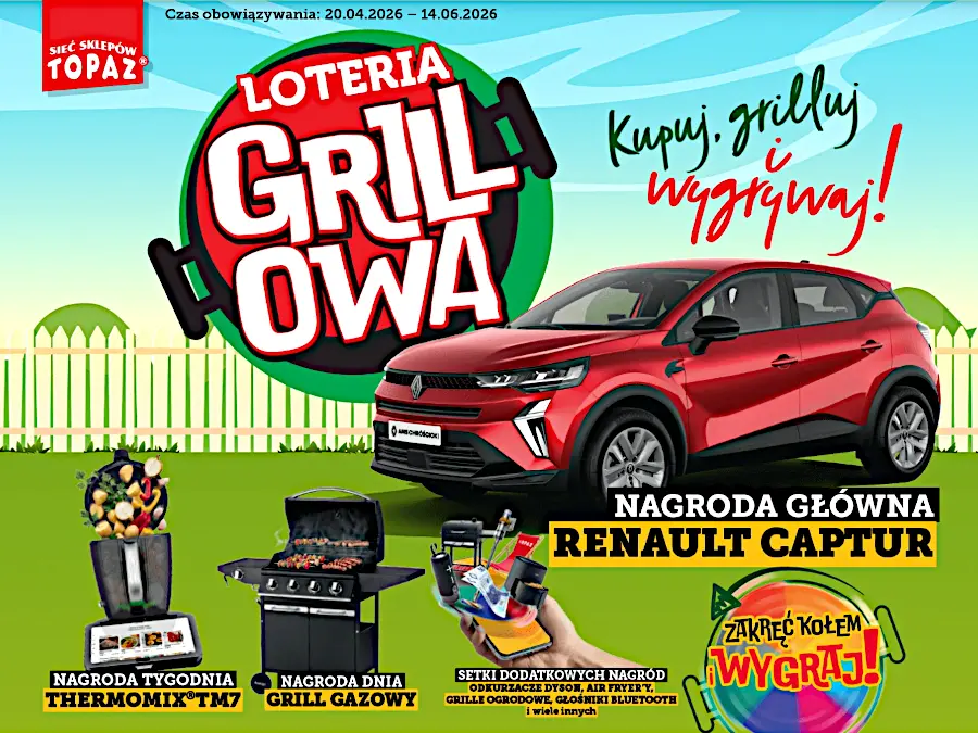 Loteria Grillowa Topaz 2026