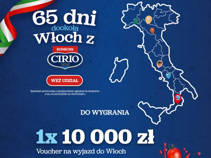 Konkurs Ciro 65 dni dookoła Włoch
