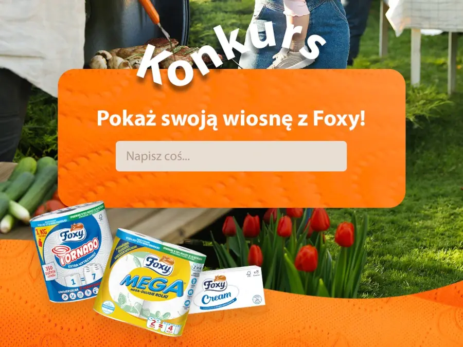 Konkurs na Facebooku Foxy niesie wiosnę
