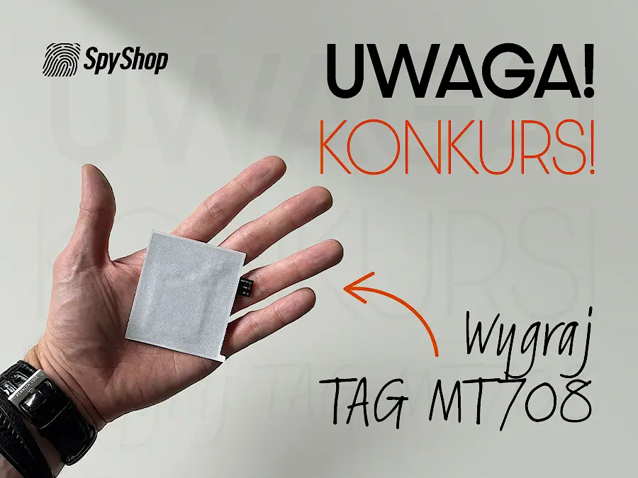 Konkurs Spy Shop Z tą naklejką już nigdy nie zgubię…