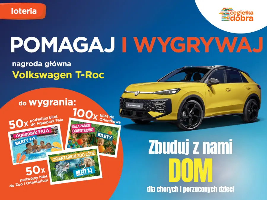 Loteria charytatywna Cegiełka Dobra 2026
