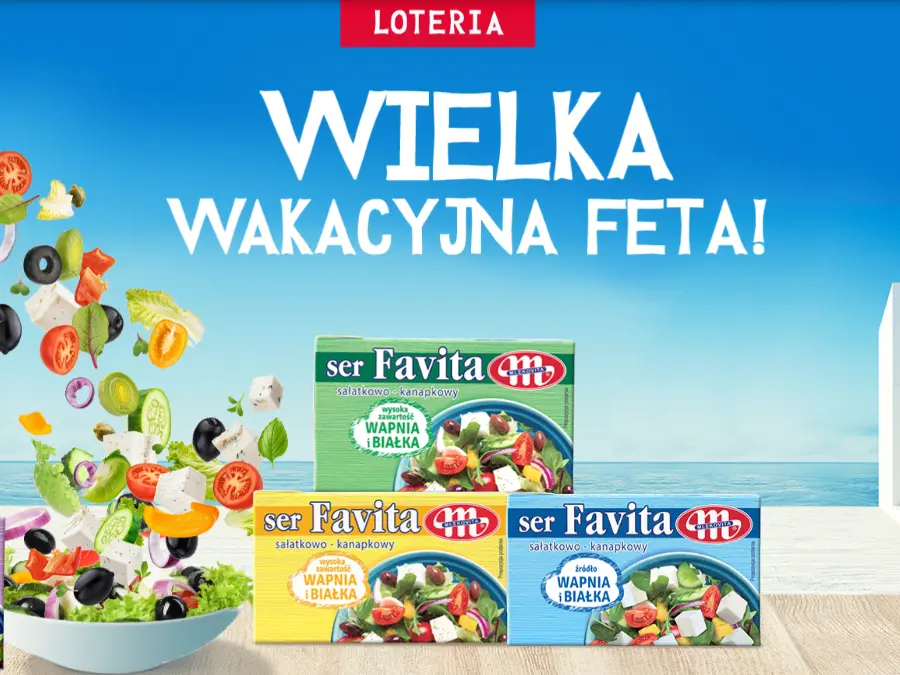 Loteria Mlekovita Wielka wakacyjna feta