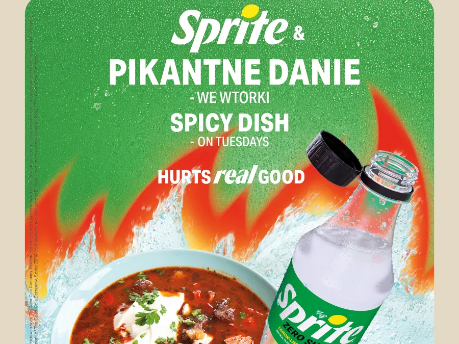 Promocja cashback SPRITE & Pikantne Danie